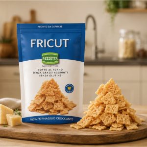 Fricut 90 gr - snack crocant din branza deshidratata Pezzetta