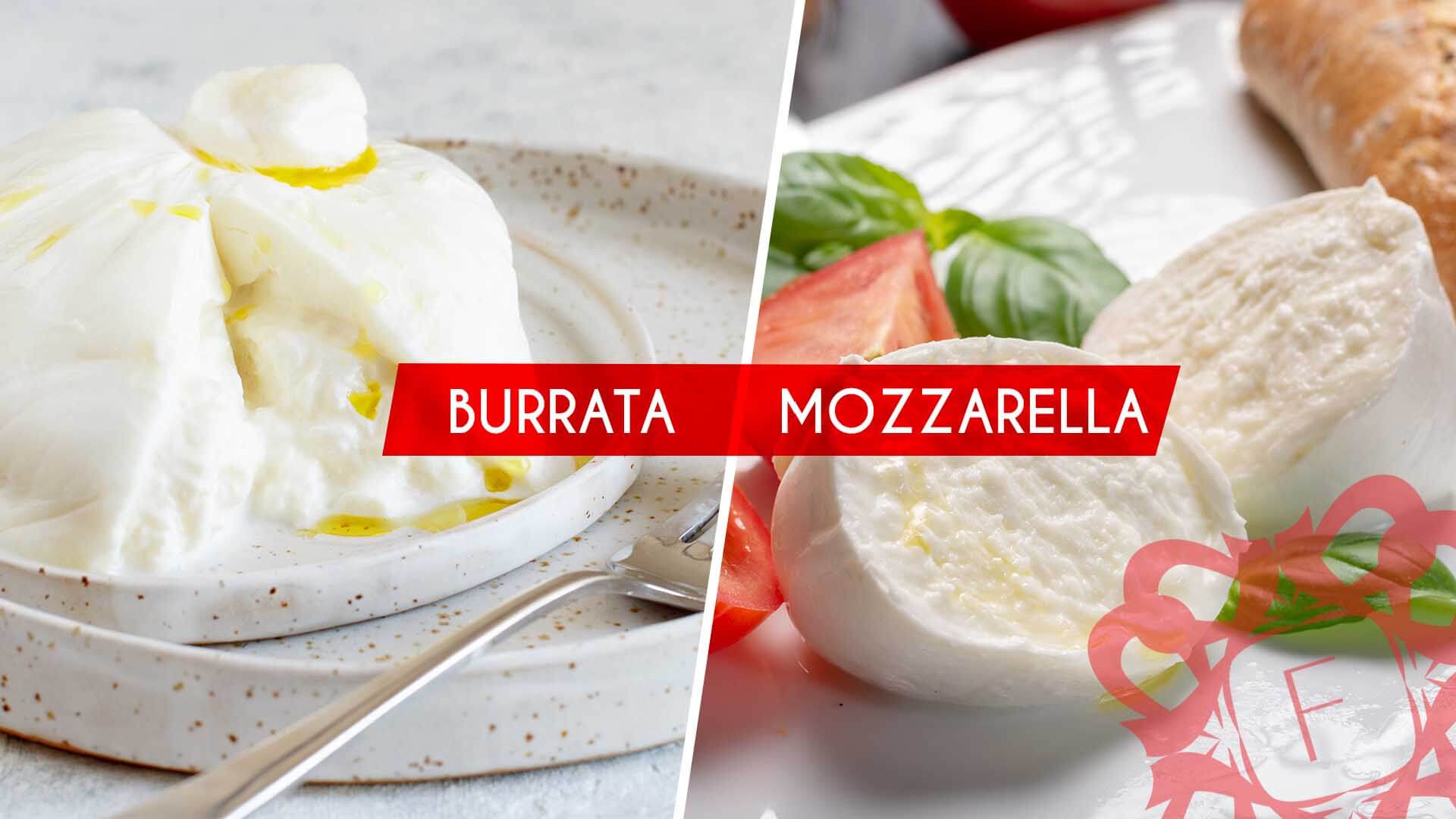 You are currently viewing Afla care e diferenta intre Burrata si Mozzarella