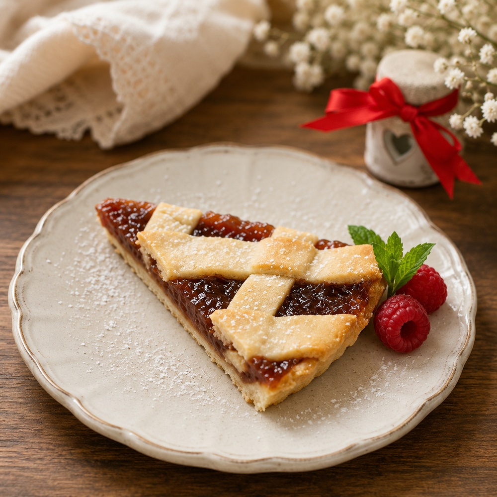 Crostata cu gem