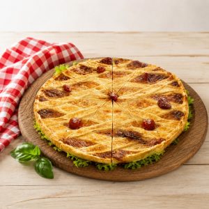 Tarta cu mozzarella si prosciutto cotto, 1.3 kg
