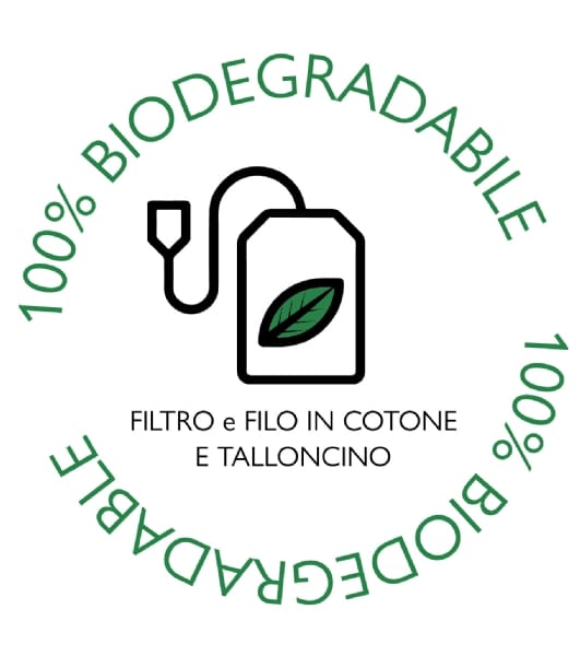 Ceai negru, portocale si flori - Fior di Zagara, 90 gr 6 Saculet ceai biodegradabil