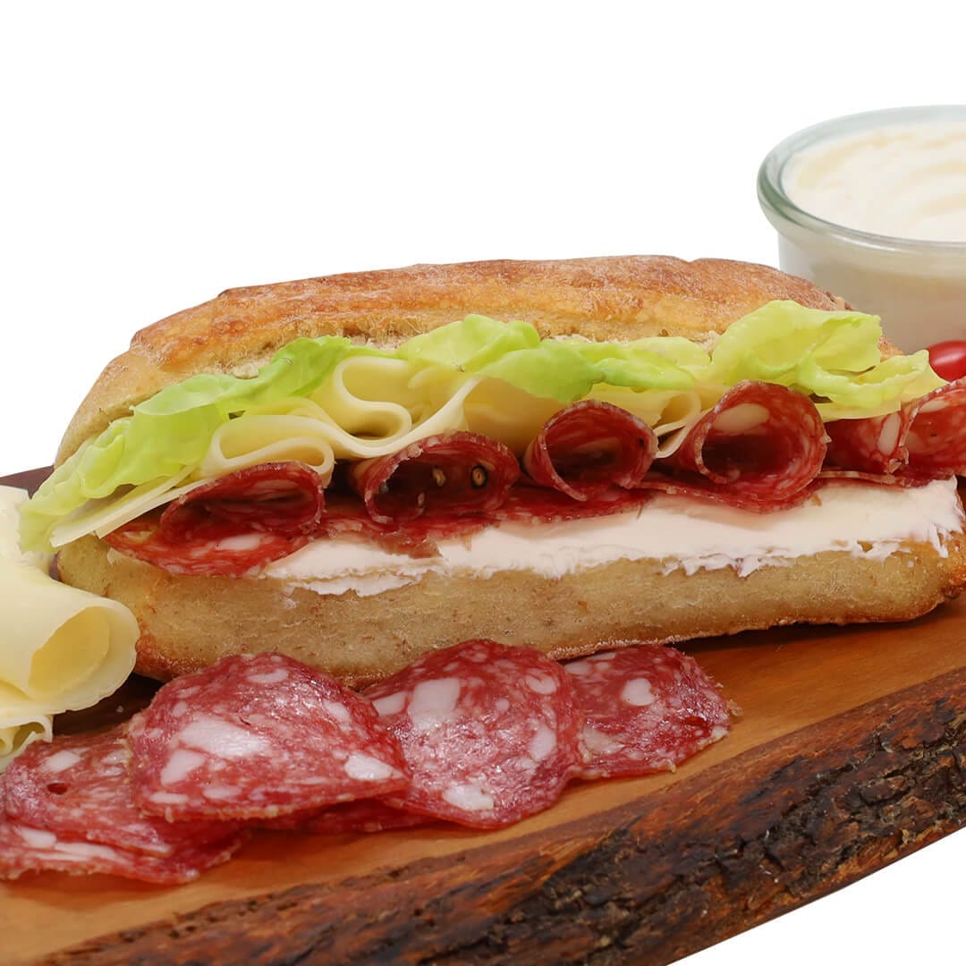 PANINI Salam Toscan si Asiago