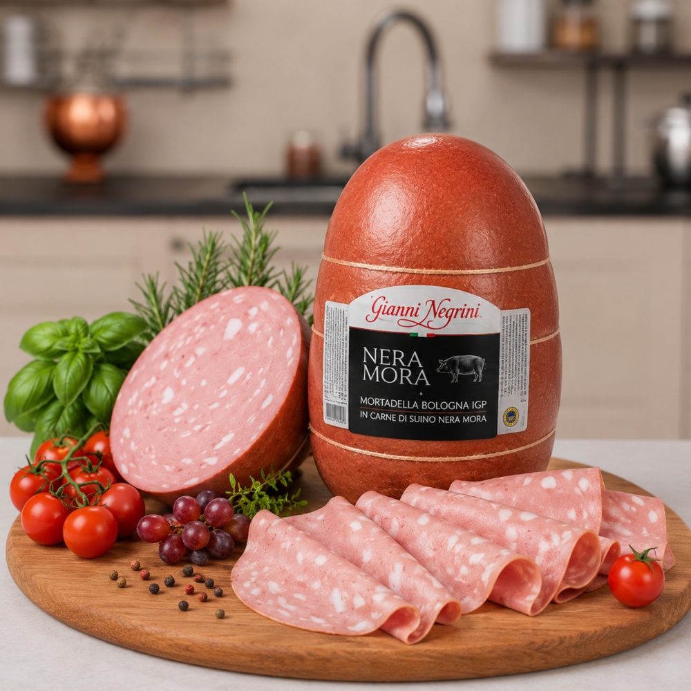 Mortadella Neramora, 100 gr 1 Mortadella Neramora SKU 2230