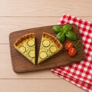 Tarta cu zucchini, 170 gr
