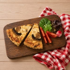 Tarta cu ciuperci, 170 gr