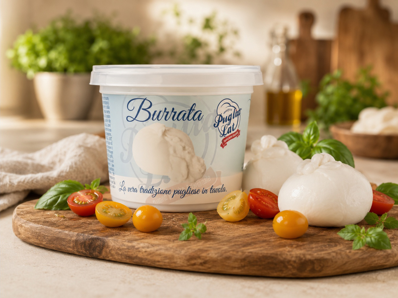 Burratina 100 gr - burrata mica apuliana Pezzetta