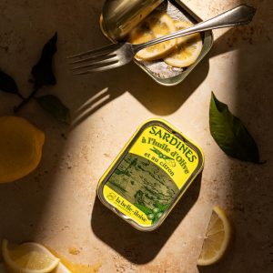 Sardine in ulei de masline si lamaie
