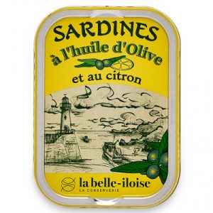 Sardine in ulei de masline si lamaie
